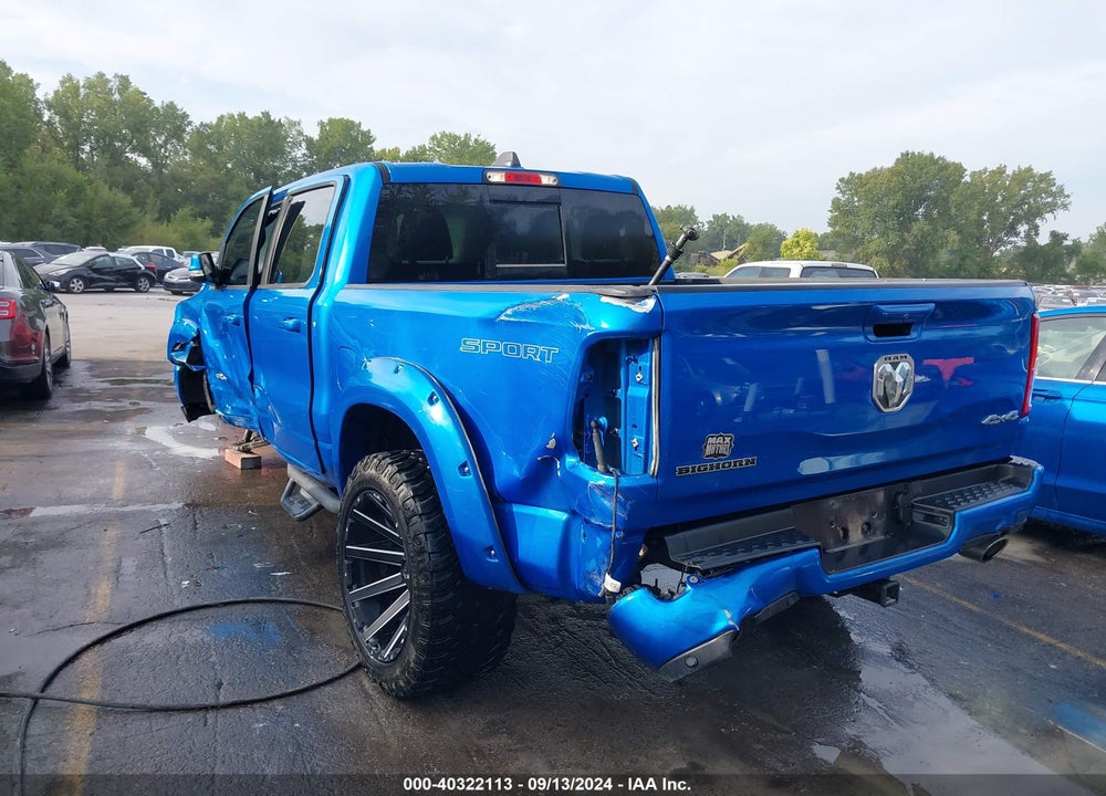 2020 RAM 1500 BIG HORN 4X4 5'7 BOX VIN: 1C6SRFFT7LN380391