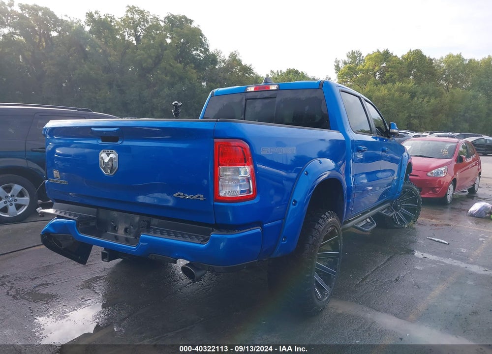 2020 RAM 1500 BIG HORN 4X4 5'7 BOX VIN: 1C6SRFFT7LN380391