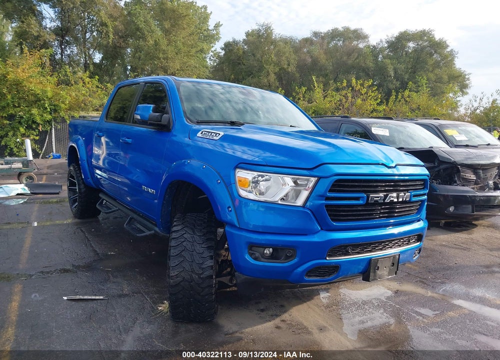 2020 RAM 1500 BIG HORN 4X4 5'7 BOX VIN: 1C6SRFFT7LN380391