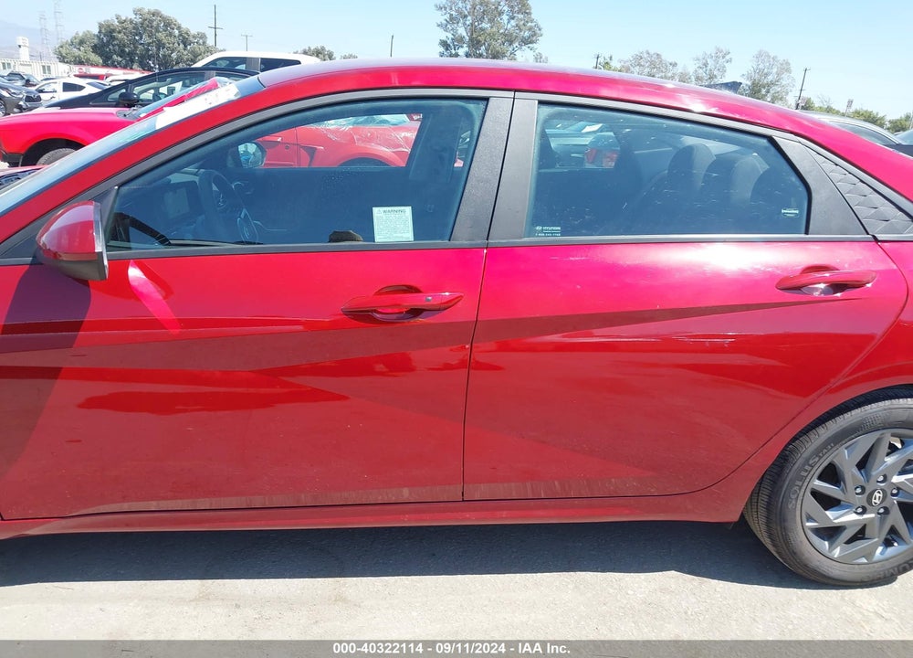 2024 HYUNDAI ELANTRA SEL VIN: KMHLM4DG5RU706530