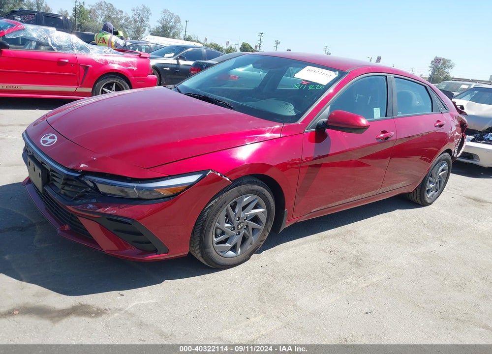 2024 HYUNDAI ELANTRA SEL VIN: KMHLM4DG5RU706530