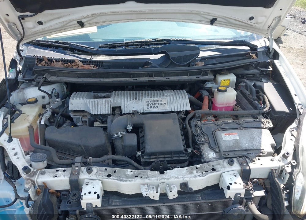 2012 TOYOTA PRIUS TWO VIN: JTDKN3DU1C5436646