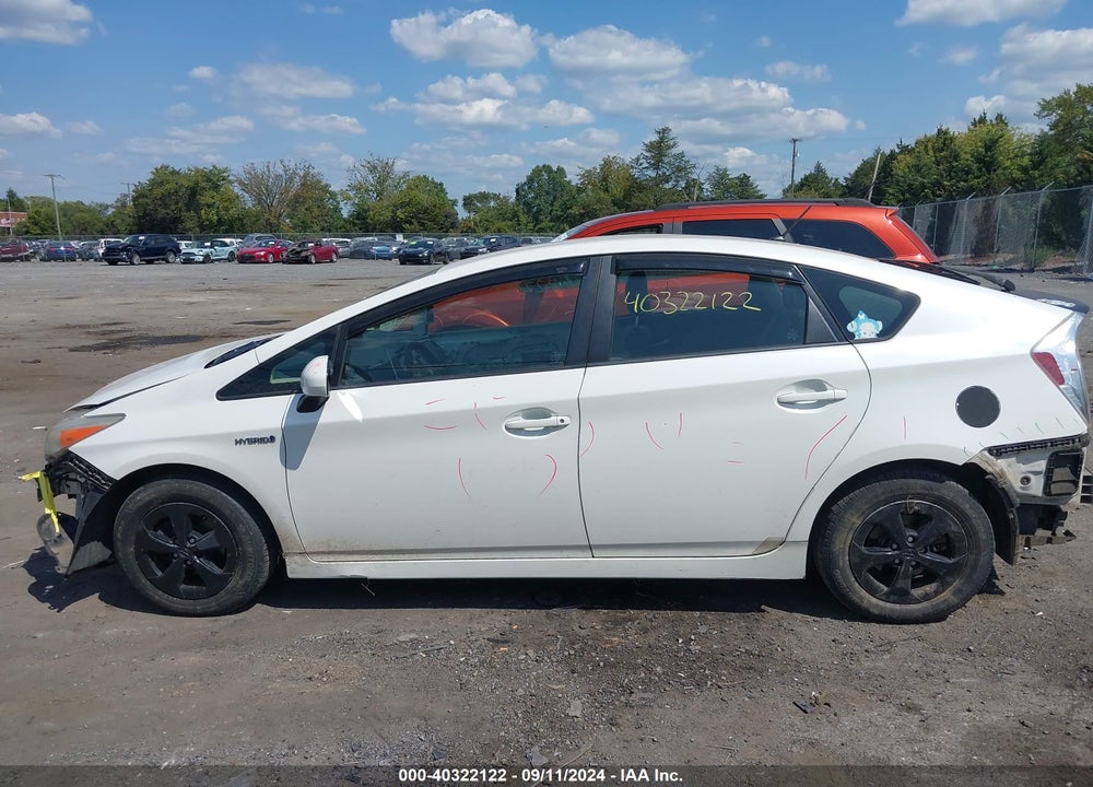 2012 TOYOTA PRIUS TWO VIN: JTDKN3DU1C5436646