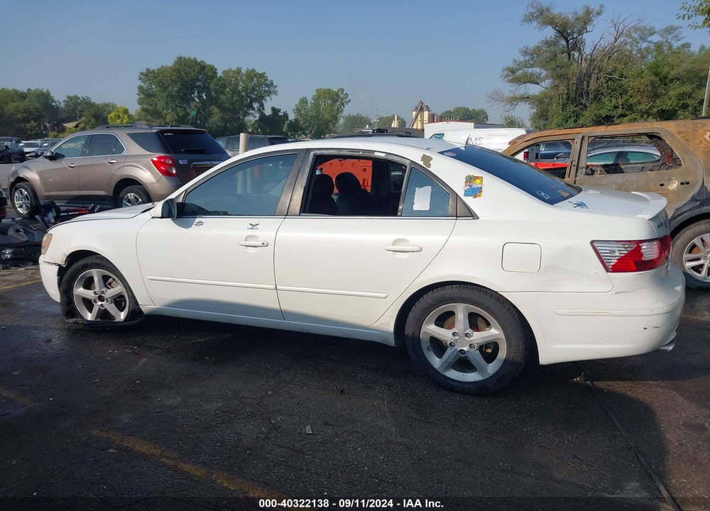 2009 HYUNDAI SONATA SE V6 VIN: 5NPEU46F39H469659