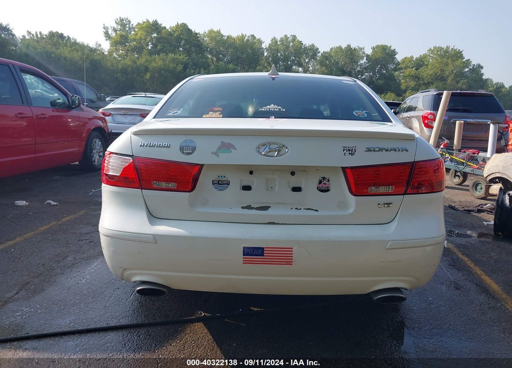 2009 HYUNDAI SONATA SE V6 VIN: 5NPEU46F39H469659