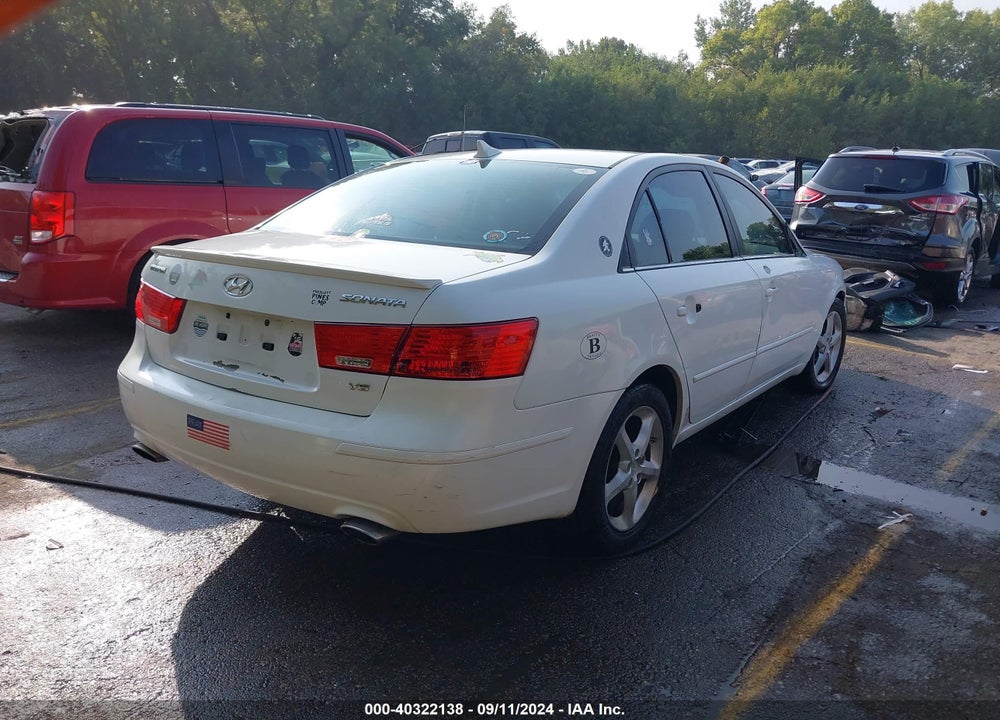 2009 HYUNDAI SONATA SE V6 VIN: 5NPEU46F39H469659