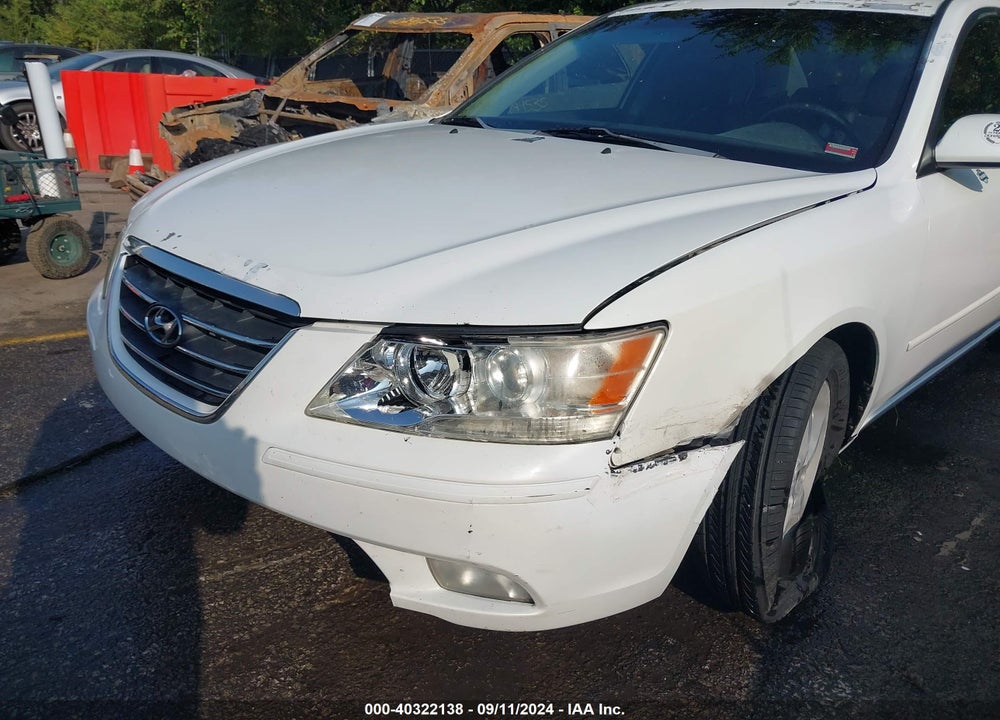 2009 HYUNDAI SONATA SE V6 VIN: 5NPEU46F39H469659