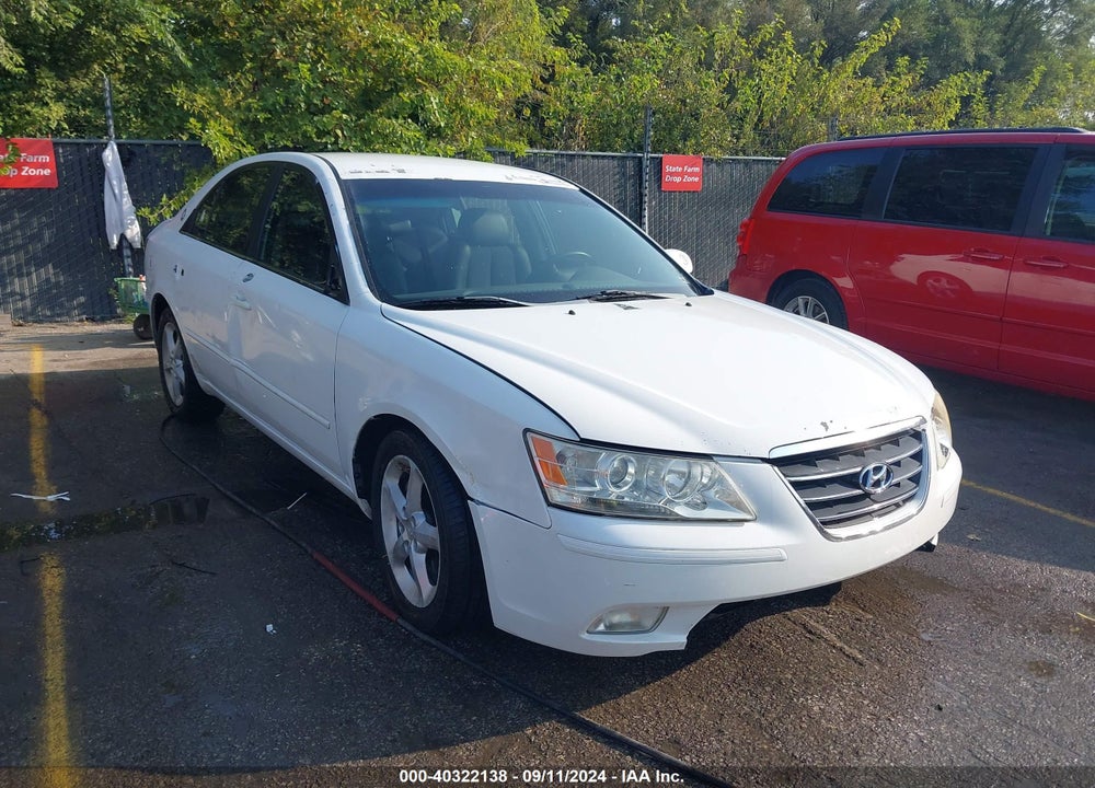 2009 HYUNDAI SONATA SE V6 VIN: 5NPEU46F39H469659