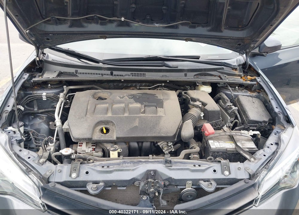 2019 TOYOTA COROLLA LE VIN: 5YFBURHE7KP863887