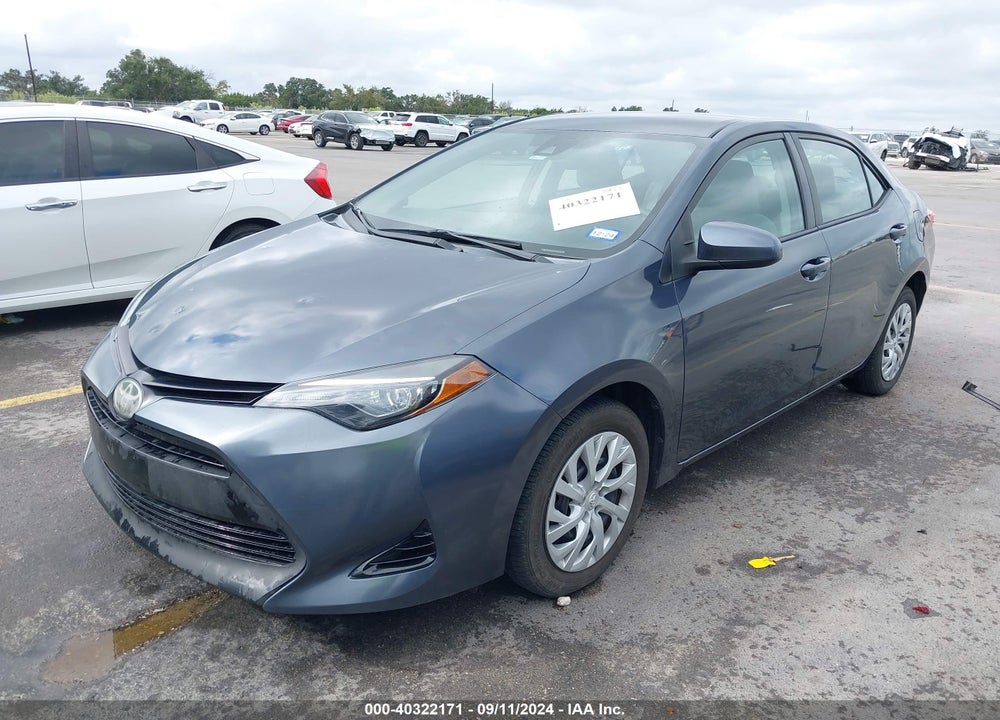 2019 TOYOTA COROLLA LE VIN: 5YFBURHE7KP863887