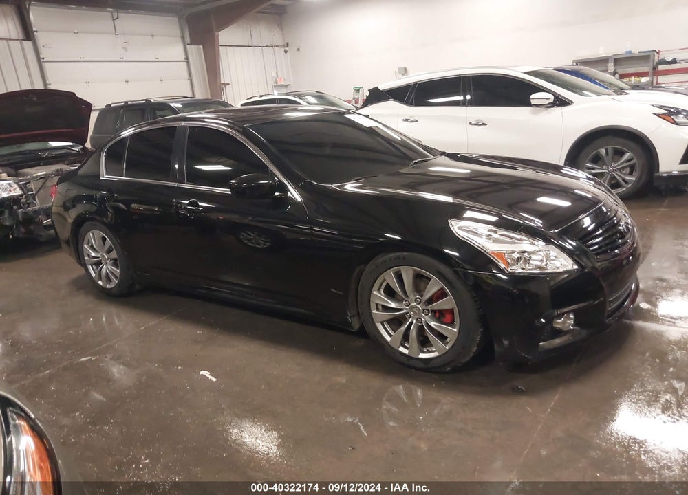2013 INFINITI G37X VIN: JN1CV6AR5DM757475