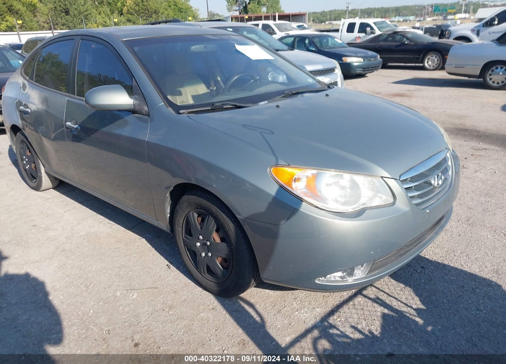 2010 HYUNDAI ELANTRA VIN: KMHDU4ADXAU037352