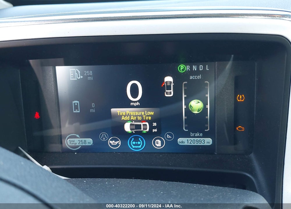 2011 CHEVROLET VOLT VIN: 1G1RC6E43BU103818