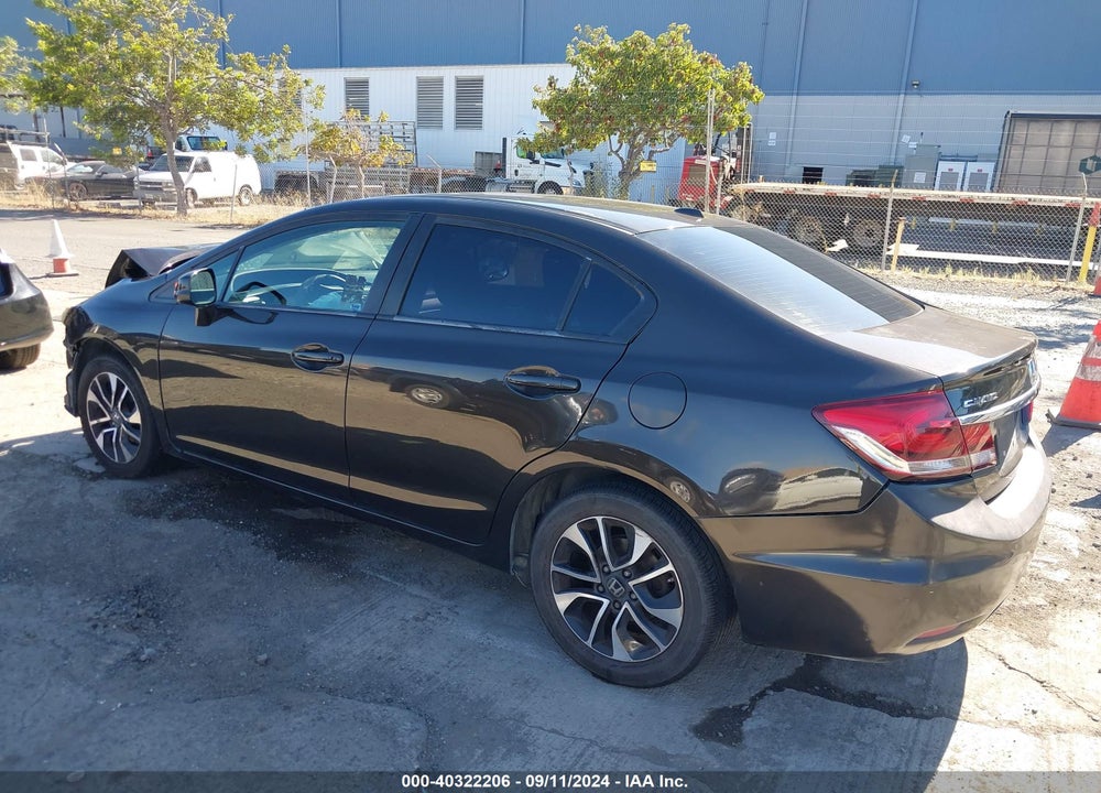 2013 HONDA CIVIC EX VIN: 19XFB2F84DE219232
