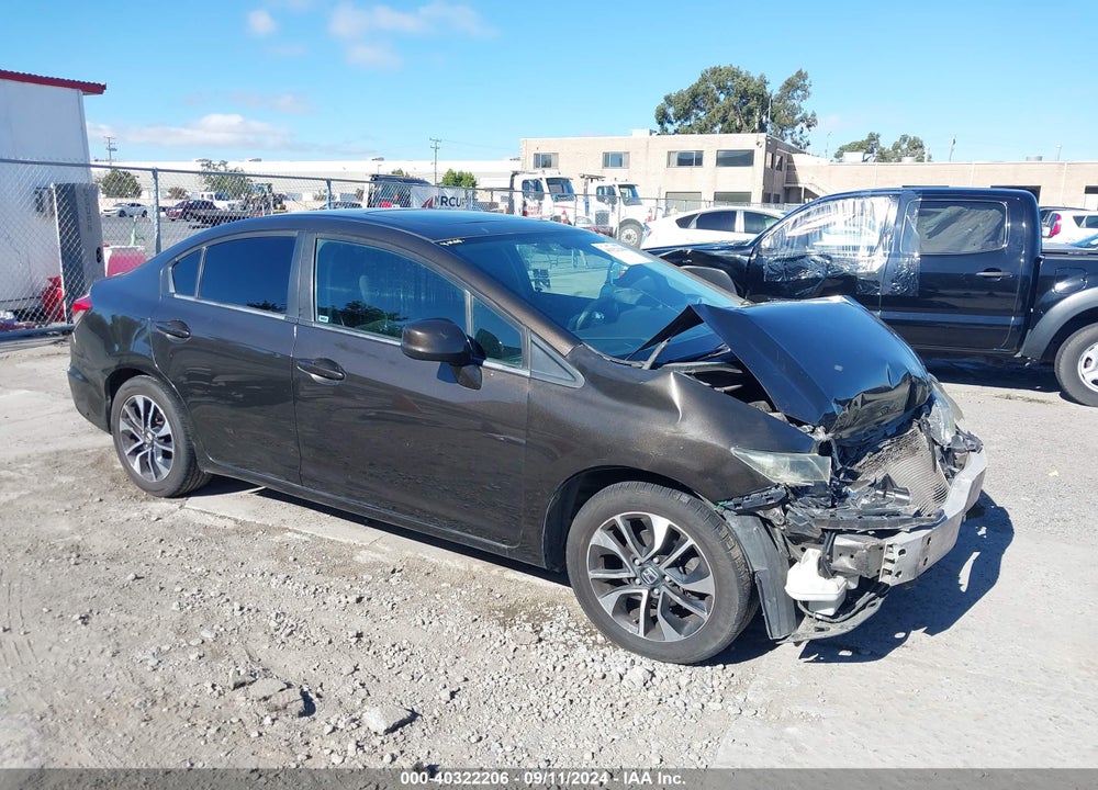 2013 HONDA CIVIC EX VIN: 19XFB2F84DE219232