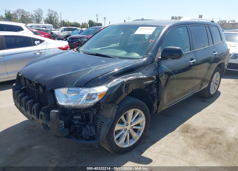 2008 TOYOTA HIGHLANDER HYBRID LIMITED VIN: JTEEW44A182007520