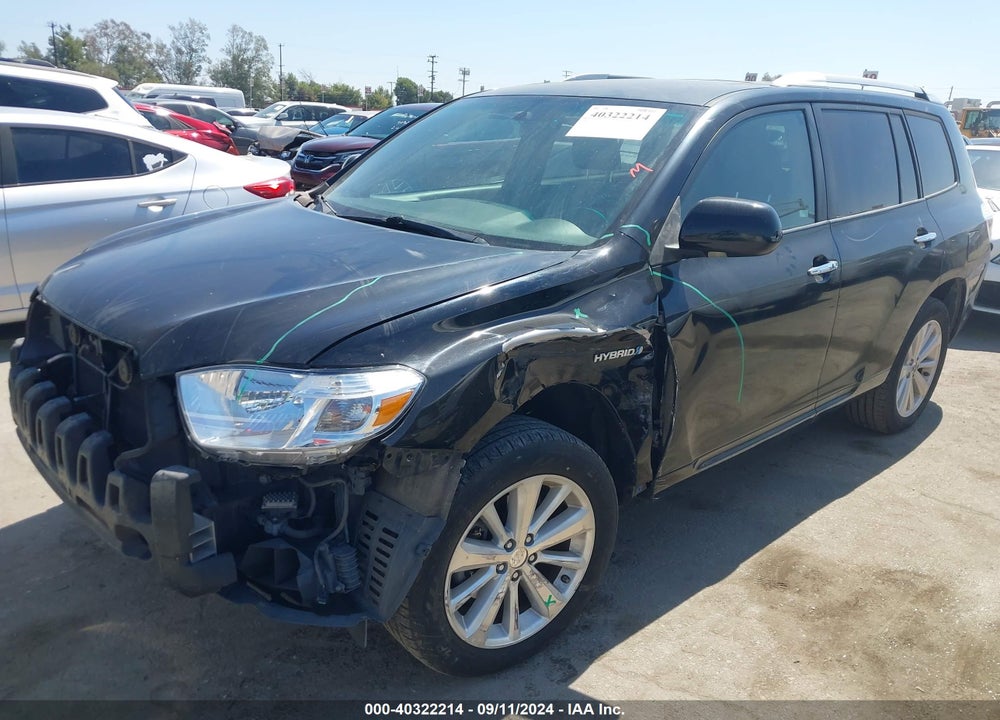 2008 TOYOTA HIGHLANDER HYBRID LIMITED VIN: JTEEW44A182007520