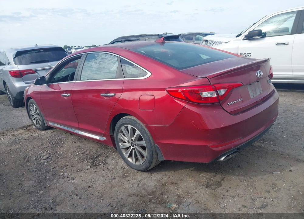 2016 HYUNDAI SONATA SPORT VIN: 5NPE34AF8GH303936