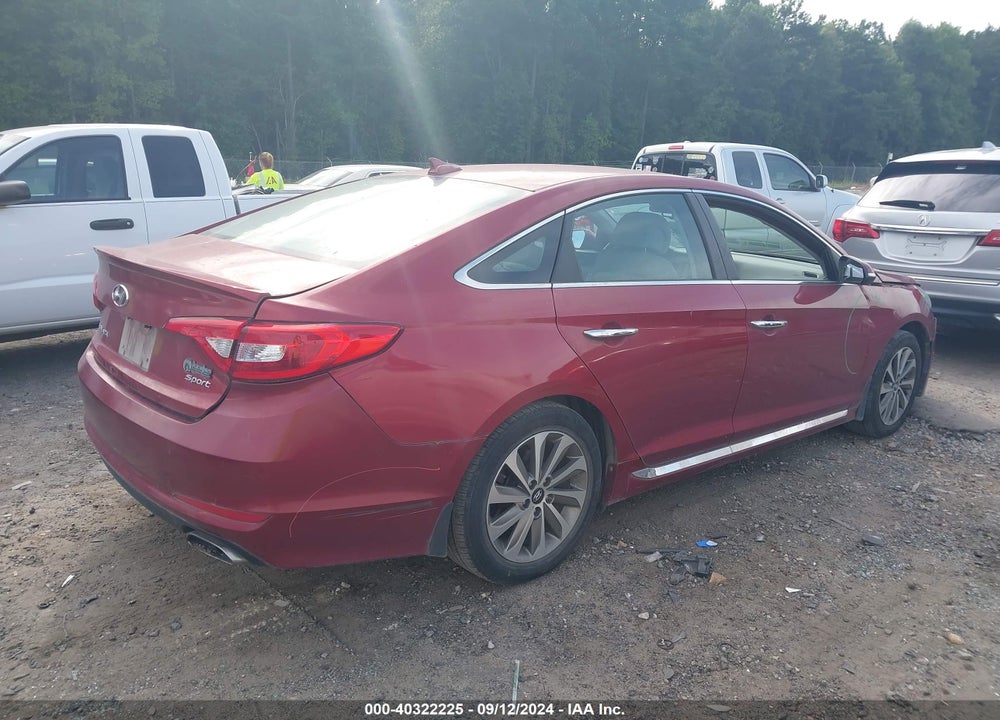 2016 HYUNDAI SONATA SPORT VIN: 5NPE34AF8GH303936