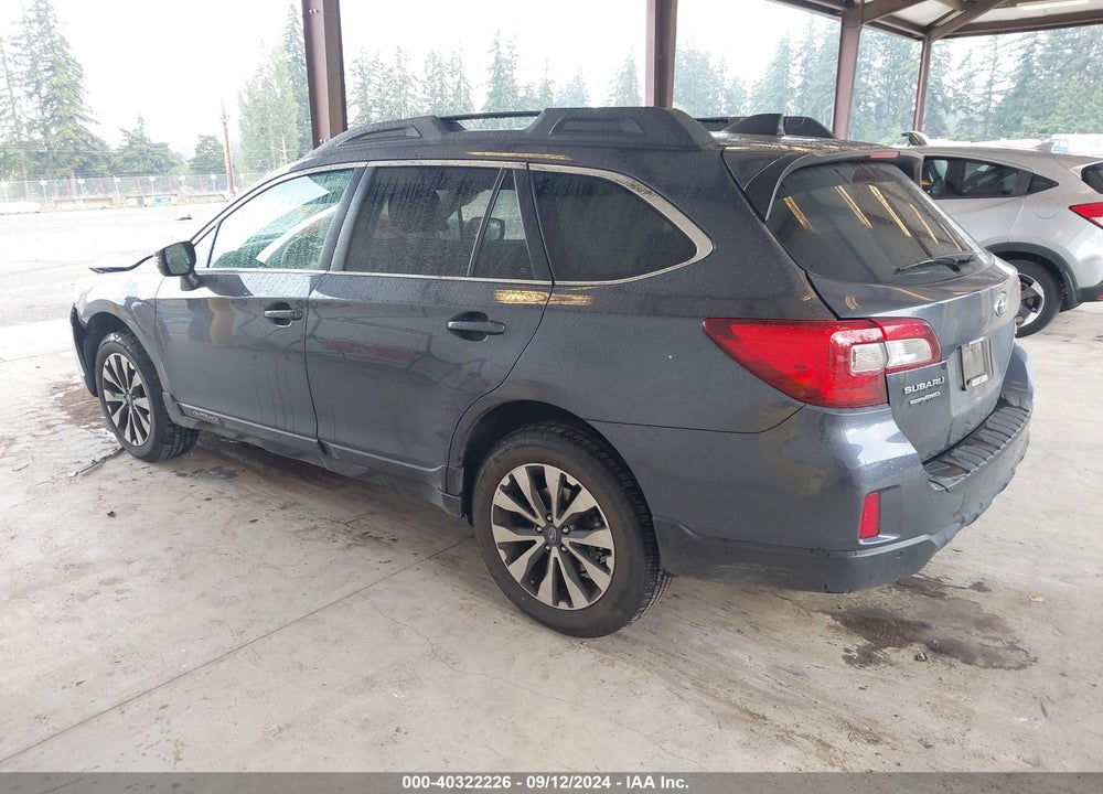 2017 SUBARU OUTBACK 2.5I LIMITED VIN: 4S4BSANC1H3336872
