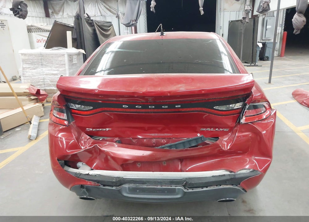 2013 DODGE DART RALLYE VIN: 1C3CDFBA3DD178854
