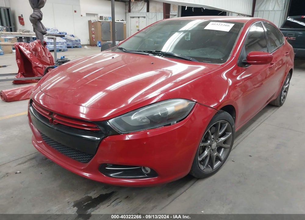 2013 DODGE DART RALLYE VIN: 1C3CDFBA3DD178854