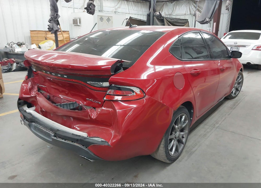 2013 DODGE DART RALLYE VIN: 1C3CDFBA3DD178854