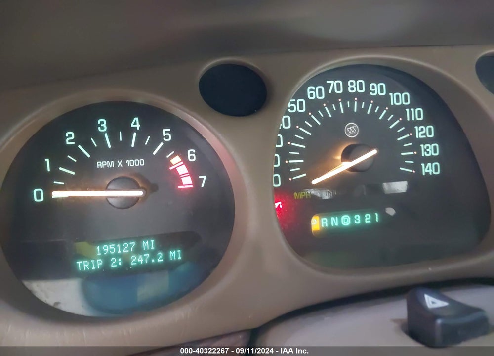 2004 BUICK LESABRE CUSTOM VIN: 1G4HP52K64U241338