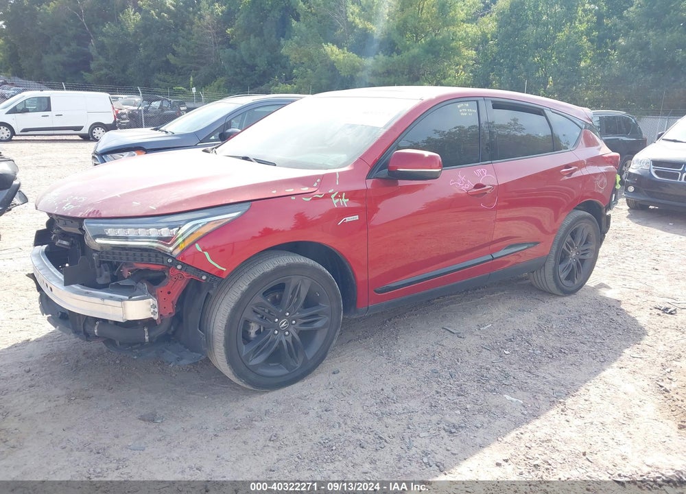 2021 ACURA RDX A-SPEC PACKAGE VIN: 5J8TC2H64ML008732