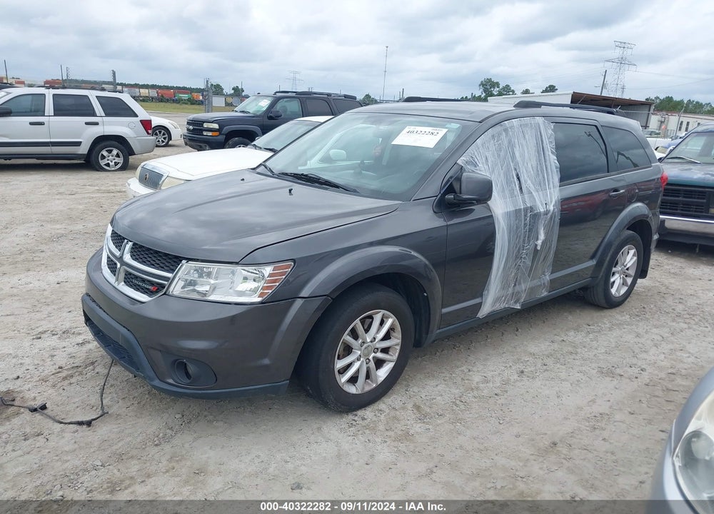 2014 DODGE JOURNEY VIN: 3C4PDCBB7ET257220
