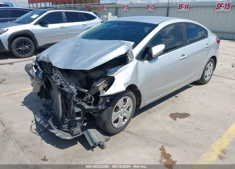 2017 KIA FORTE LX VIN: 3KPFK4A70HE042968