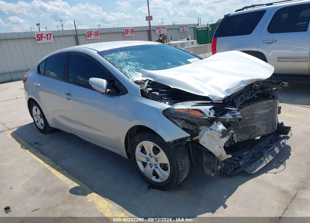 2017 KIA FORTE LX VIN: 3KPFK4A70HE042968