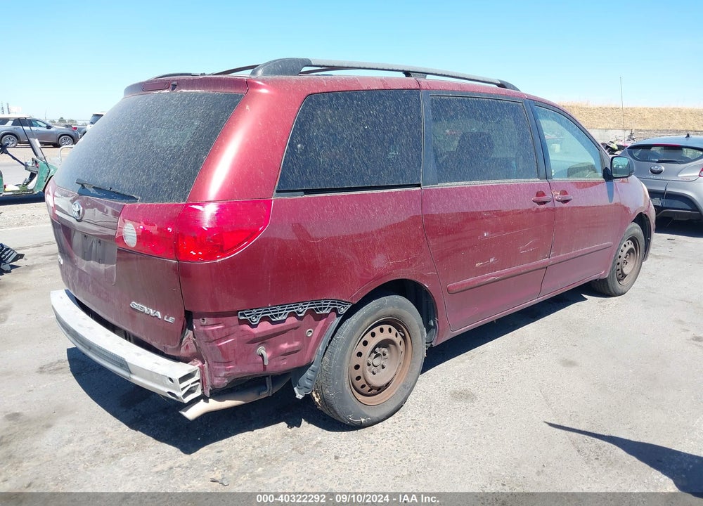 2006 TOYOTA SIENNA LE VIN: 5TDZA23C56S458970