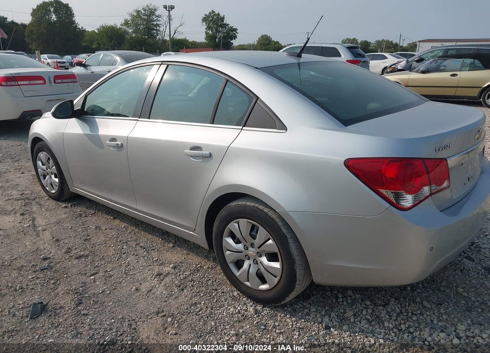 2012 CHEVROLET CRUZE 1LT VIN: 1G1PF5SCXC7166032