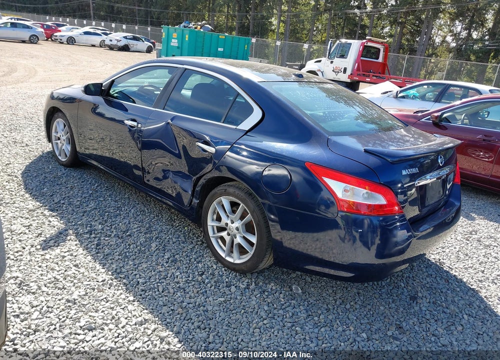 2009 NISSAN MAXIMA 3.5 SV VIN: 1N4AA51E09C832318
