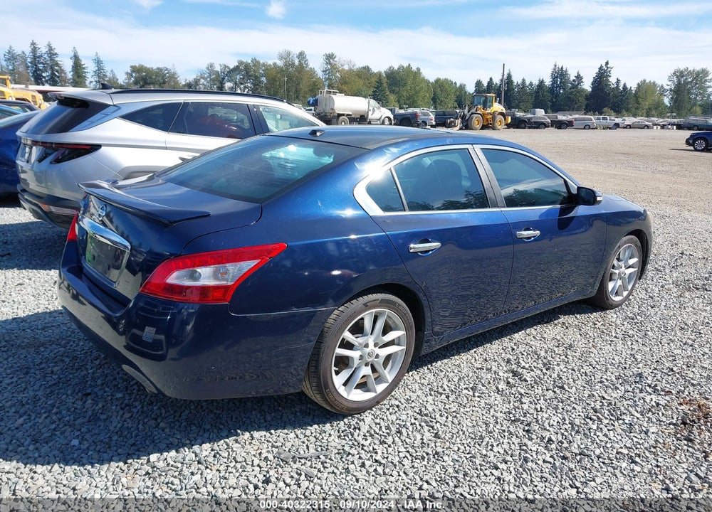 2009 NISSAN MAXIMA 3.5 SV VIN: 1N4AA51E09C832318