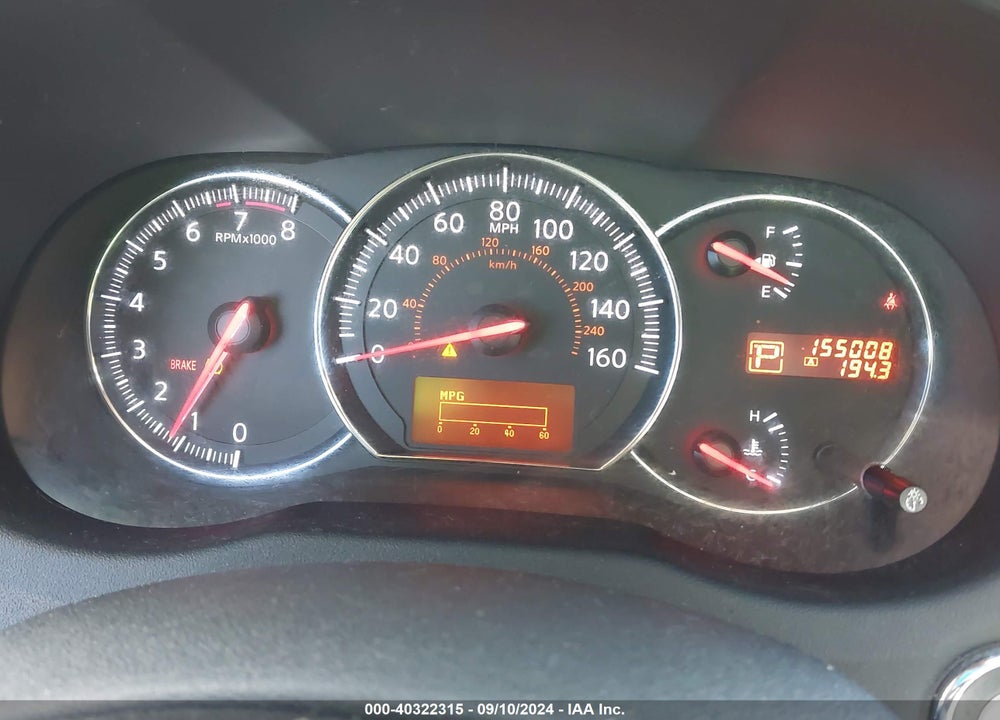 2009 NISSAN MAXIMA 3.5 SV VIN: 1N4AA51E09C832318