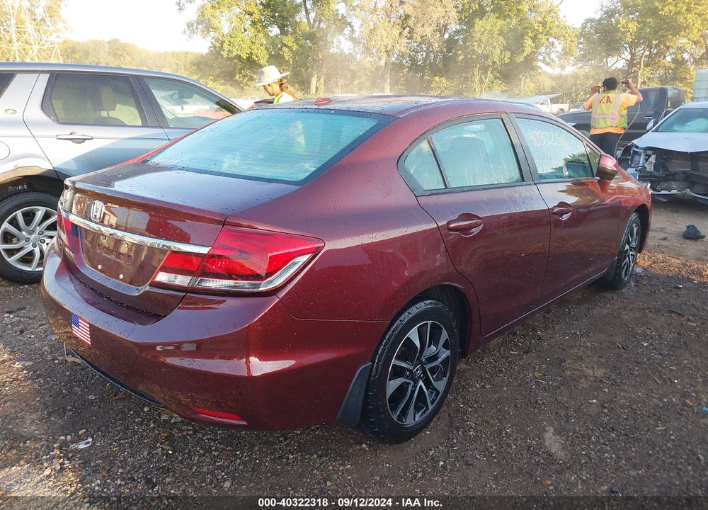 2013 HONDA CIVIC EX-L VIN: 19XFB2F99DE055274