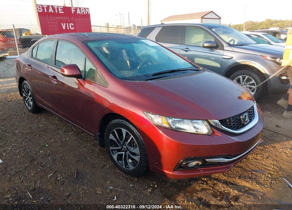 2013 HONDA CIVIC EX-L VIN: 19XFB2F99DE055274