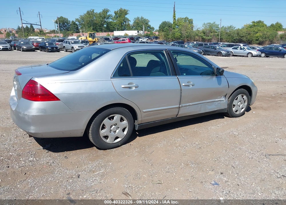 2006 HONDA ACCORD 2.4 LX VIN: 3HGCM56456G708307
