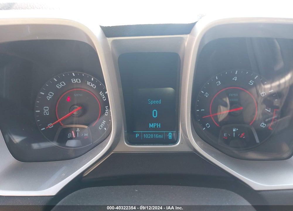 2014 CHEVROLET CAMARO 1LT VIN: 2G1FB1E39E9272114