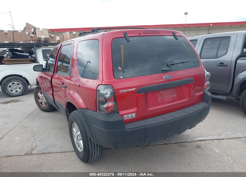 2007 FORD ESCAPE XLS/XLS MANUAL VIN: 1FMYU02Z97KA76118