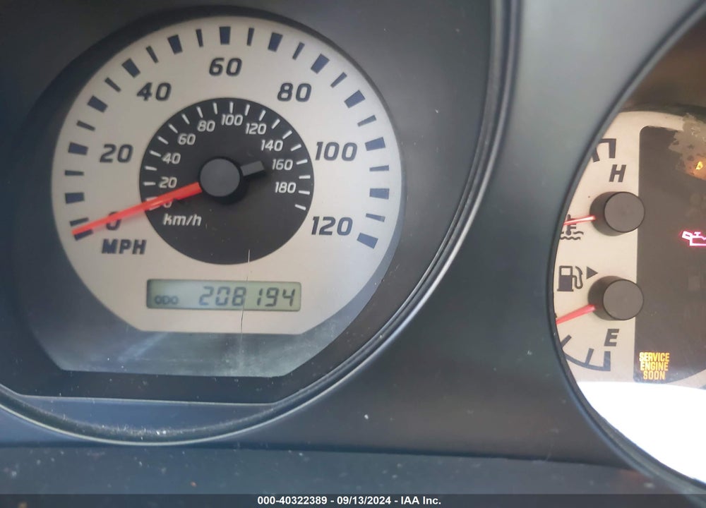 2004 NISSAN XTERRA XE VIN: 5N1ED28YX4C648798