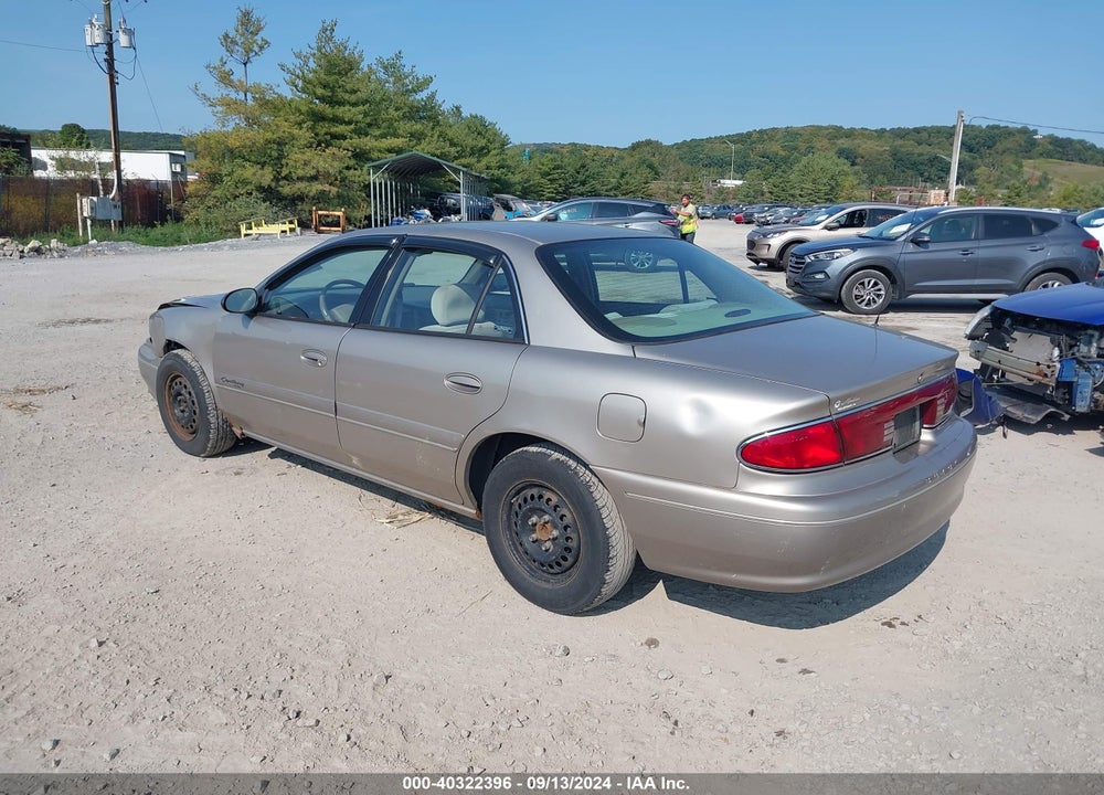 1999 BUICK CENTURY CUSTOM VIN: 2G4WS52M7X1405140
