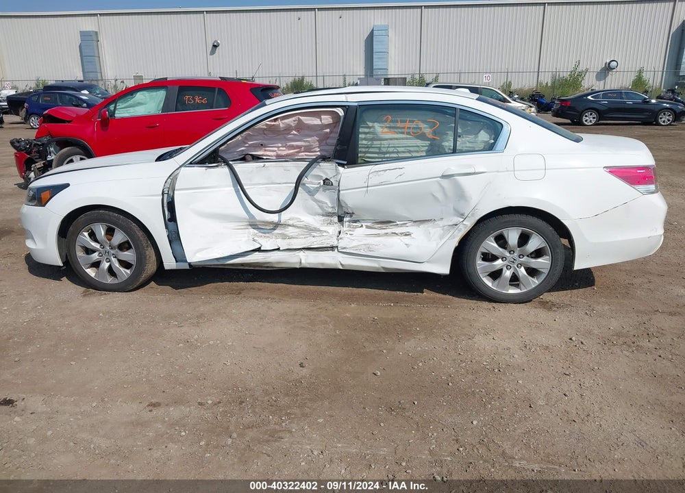 2010 HONDA ACCORD 2.4 EX-L VIN: 1HGCP2F89AA009391
