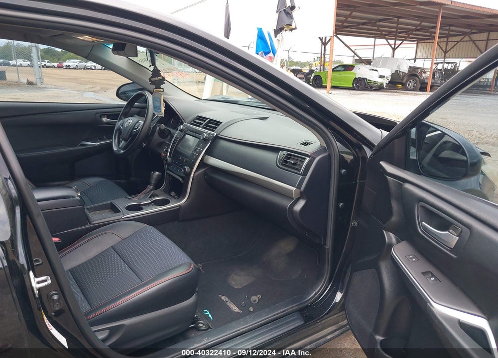 2015 TOYOTA CAMRY SE VIN: 4T1BF1FK7FU980474