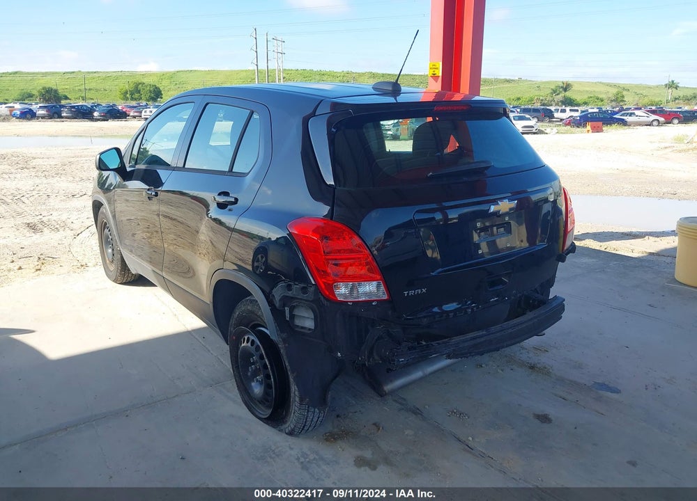 2017 CHEVROLET TRAX LS VIN: 3GNCJKSB7HL217622