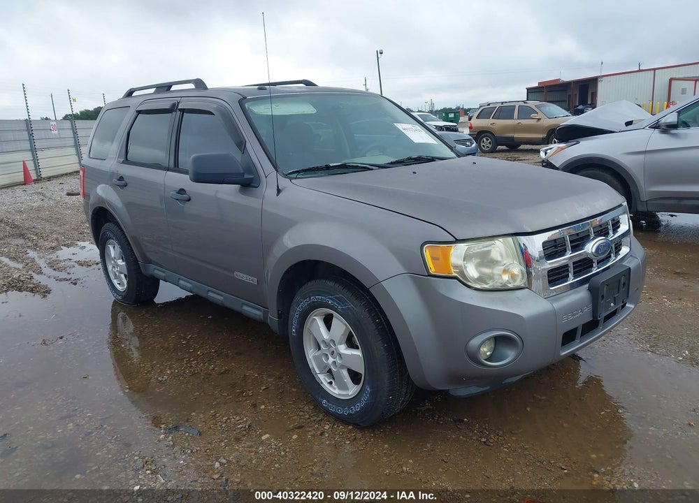 2008 FORD ESCAPE XLT VIN: 1FMCU03Z18KC08847