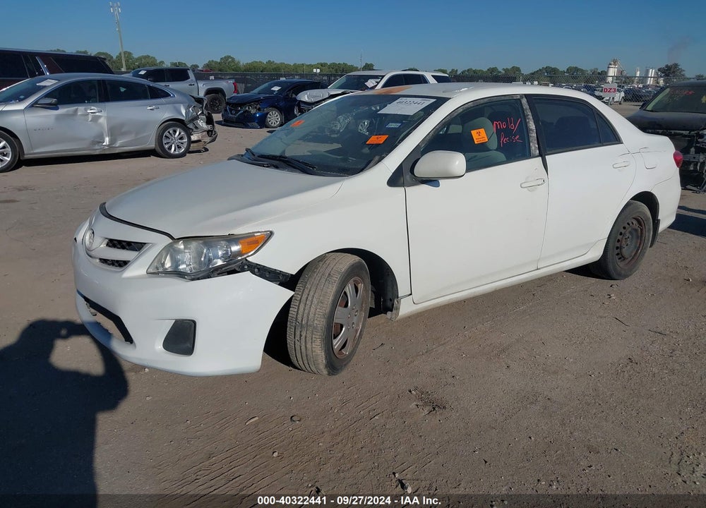 2011 TOYOTA COROLLA LE VIN: JTDBU4EE5BJ102870