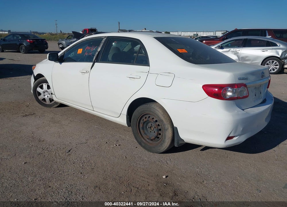 2011 TOYOTA COROLLA LE VIN: JTDBU4EE5BJ102870